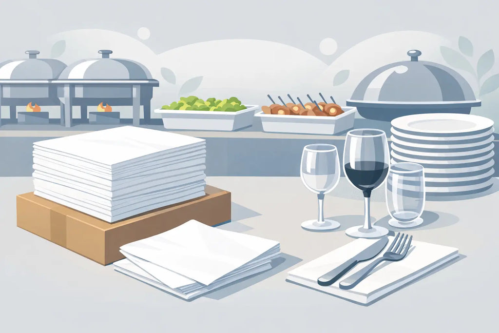 Bulk Napkins for Caterers That Hold Up