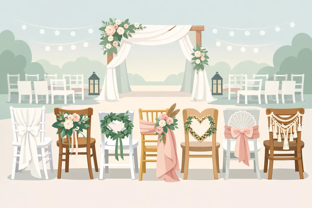 Best Chair Decor for Weddings: 7 Smart Picks