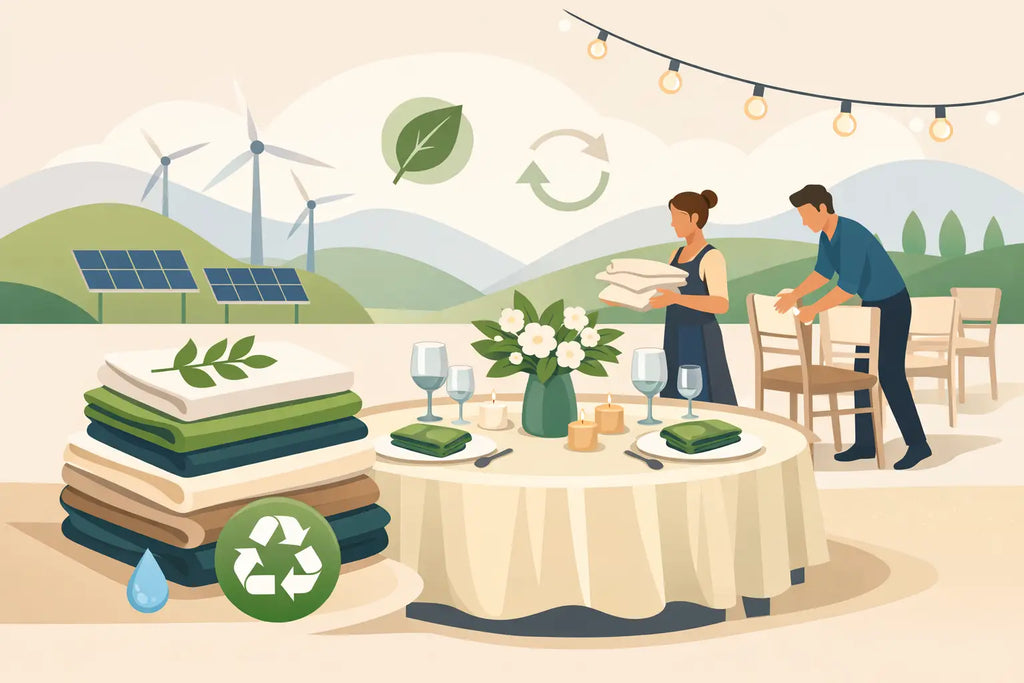 Sustainable Reusable Event Linens That Work Hard