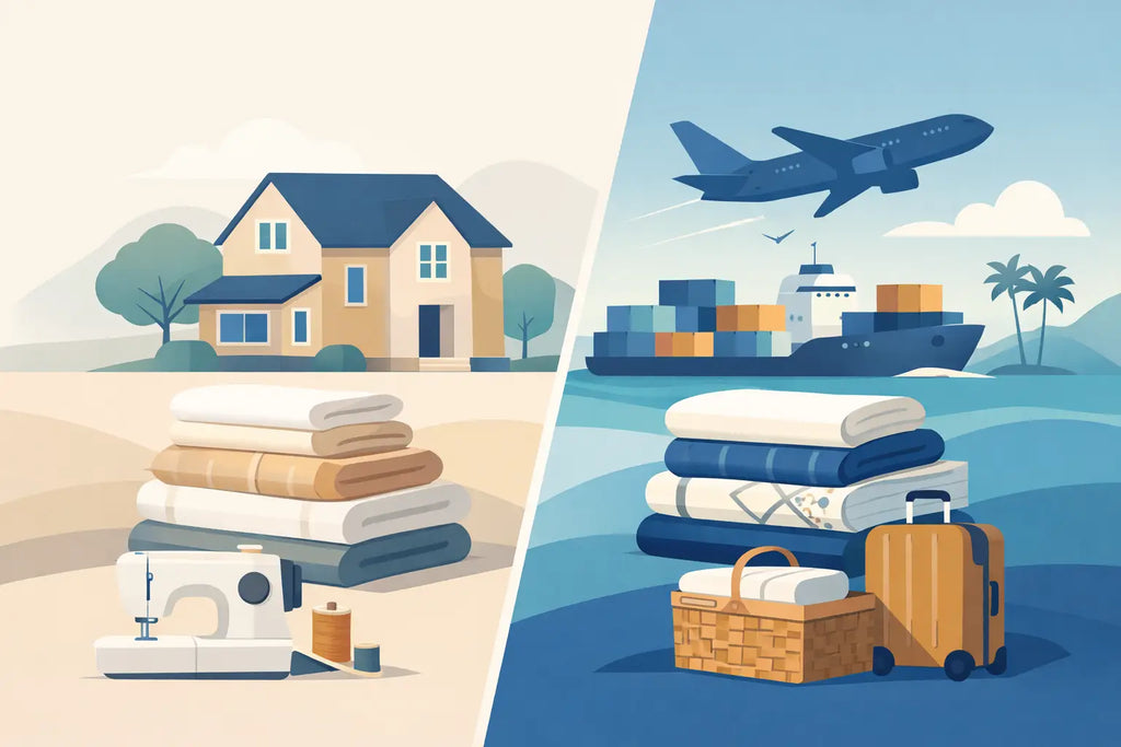 Domestic Imported Linens: What Sets Them Apart