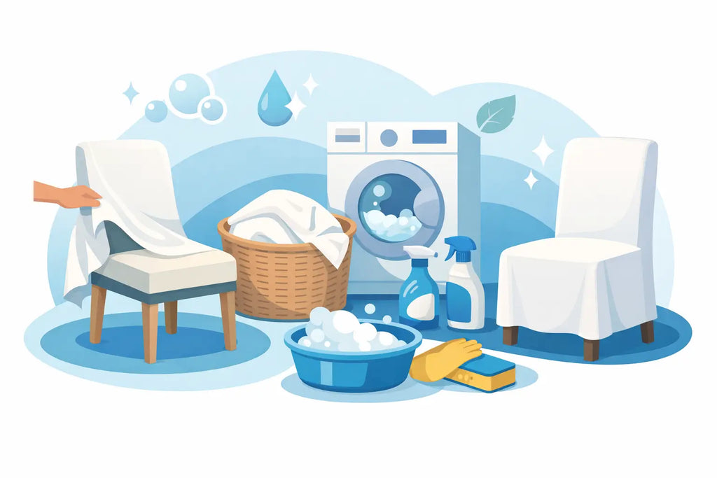How to Clean Chair Covers Without Ruining Them