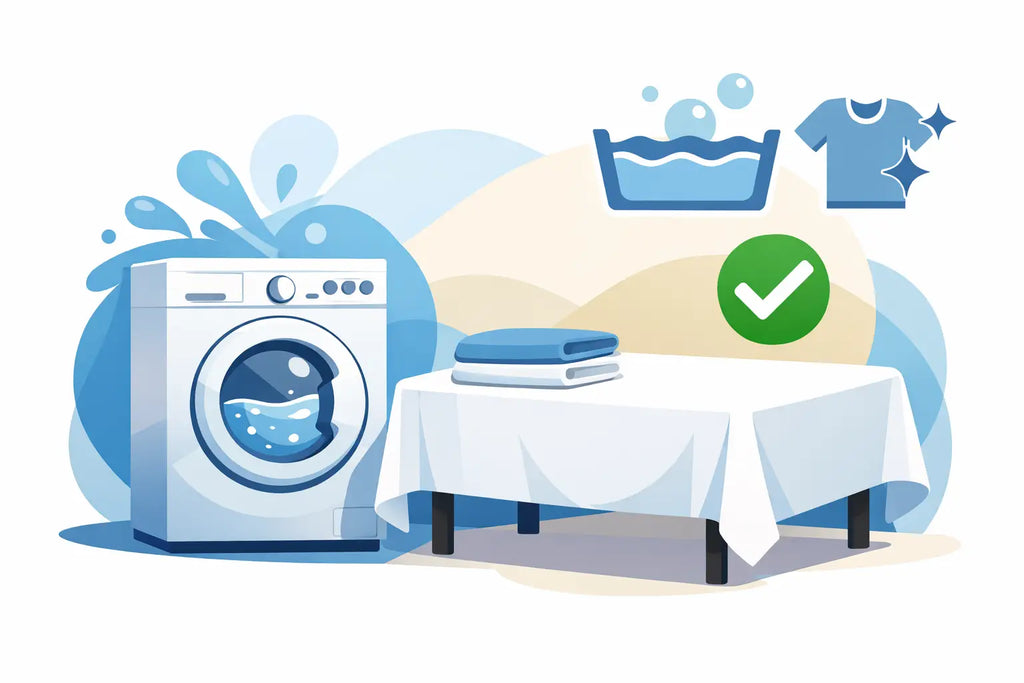 Are Polyester Tablecloths Machine Washable? Yes.