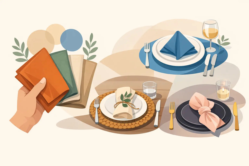 How to Choose Cloth Napkins for Every Table