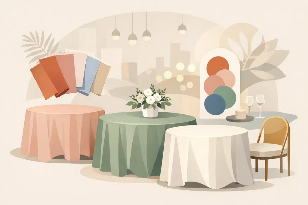 Event Linen Color Trends for Modern Events