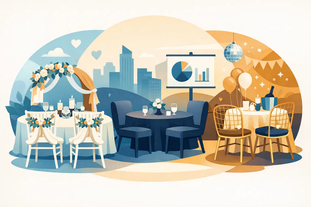 How to Style Banquet Chairs for Any Event