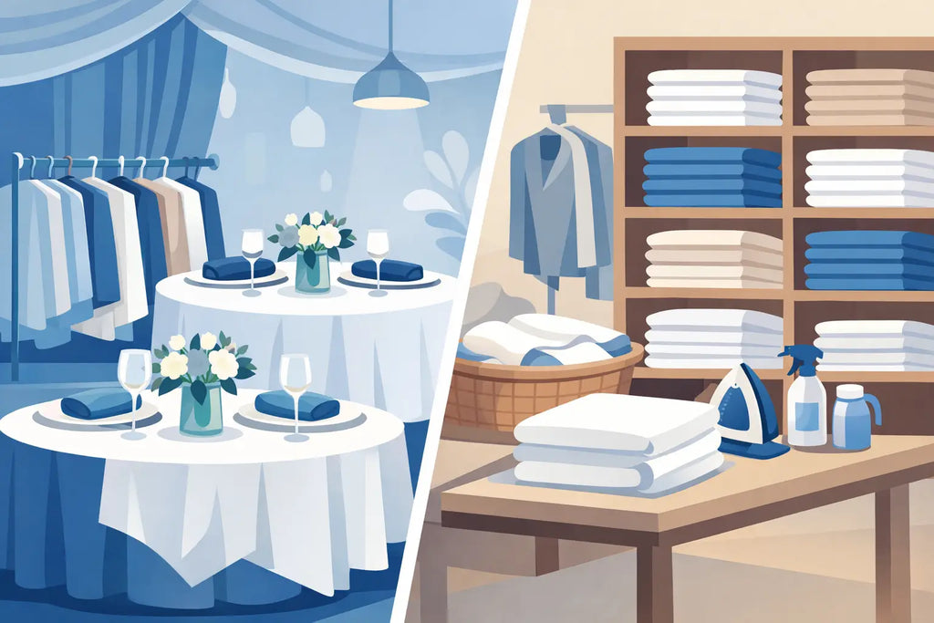 Rental vs Owned Event Linens for Your Venue