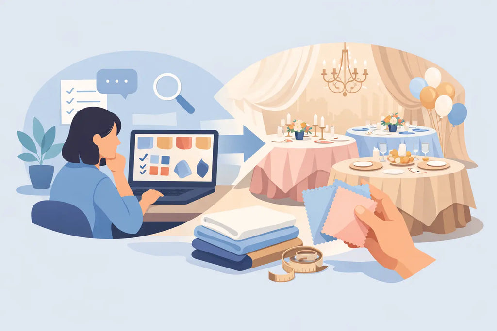 How to Order Event Linens Without Guesswork