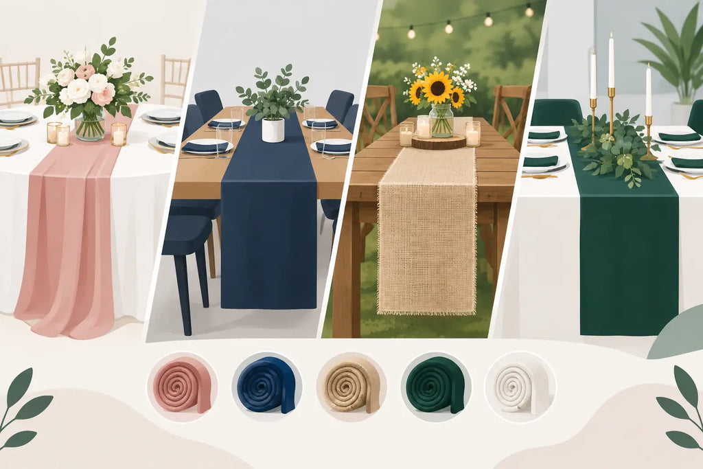 How to Choose Table Runners for Any Event
