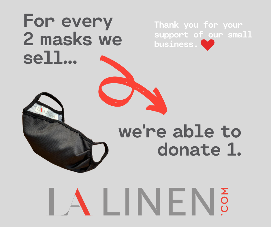 LA Linen Now Producing Face Masks