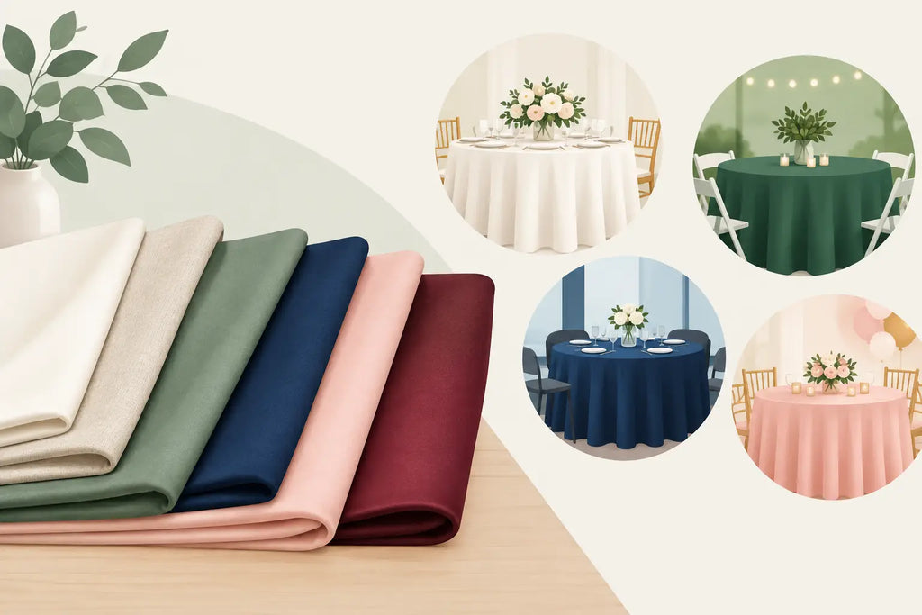 How to Choose Tablecloth Fabric for Any Event