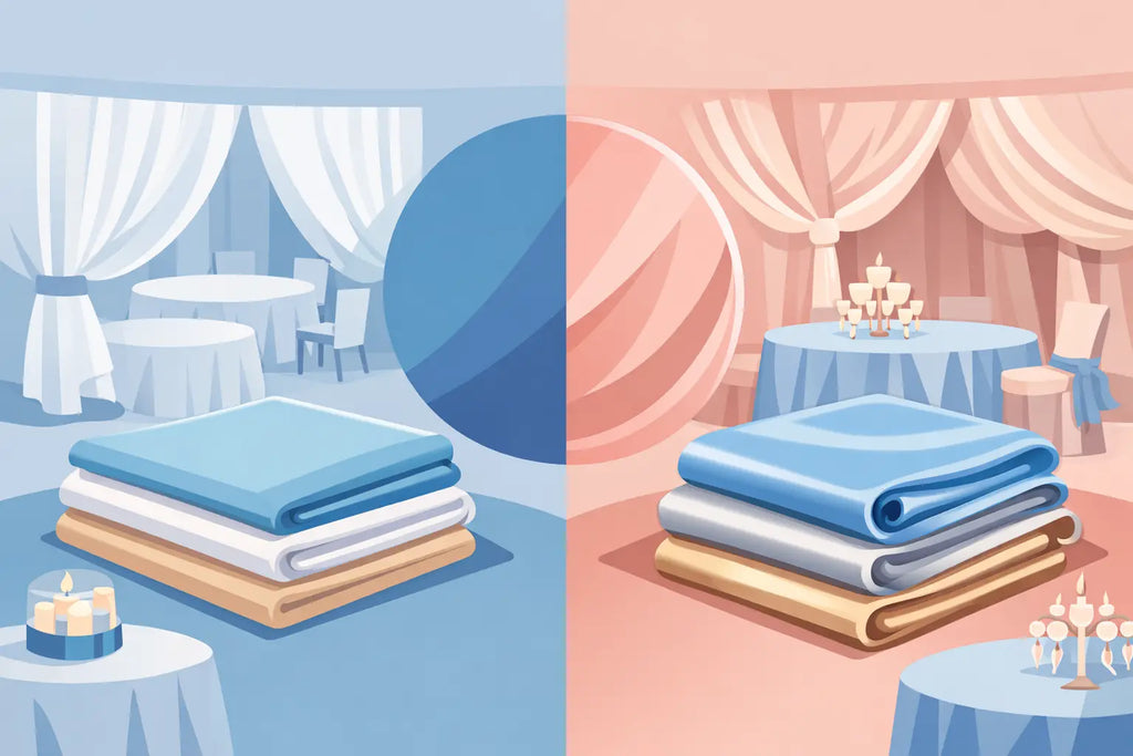 Polyester Versus Satin: Which Event Fabric Fits?