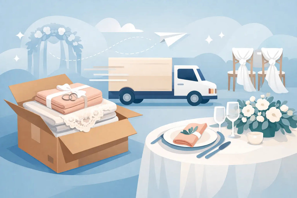 Fast Shipping Wedding Linens That Arrive Ready