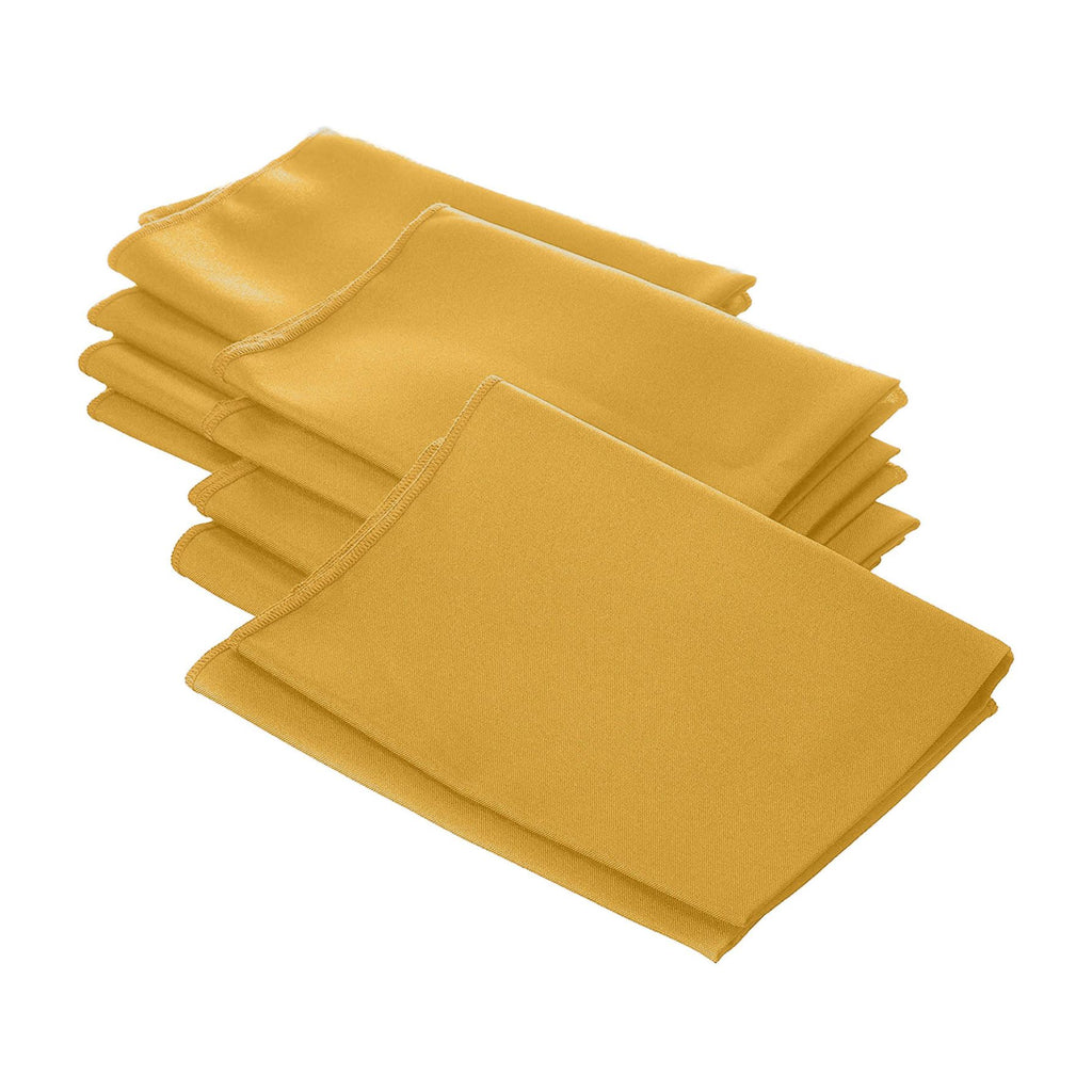 Polyester Poplin Napkin 18 by 18-Inch Pack of 10 - LA Linen