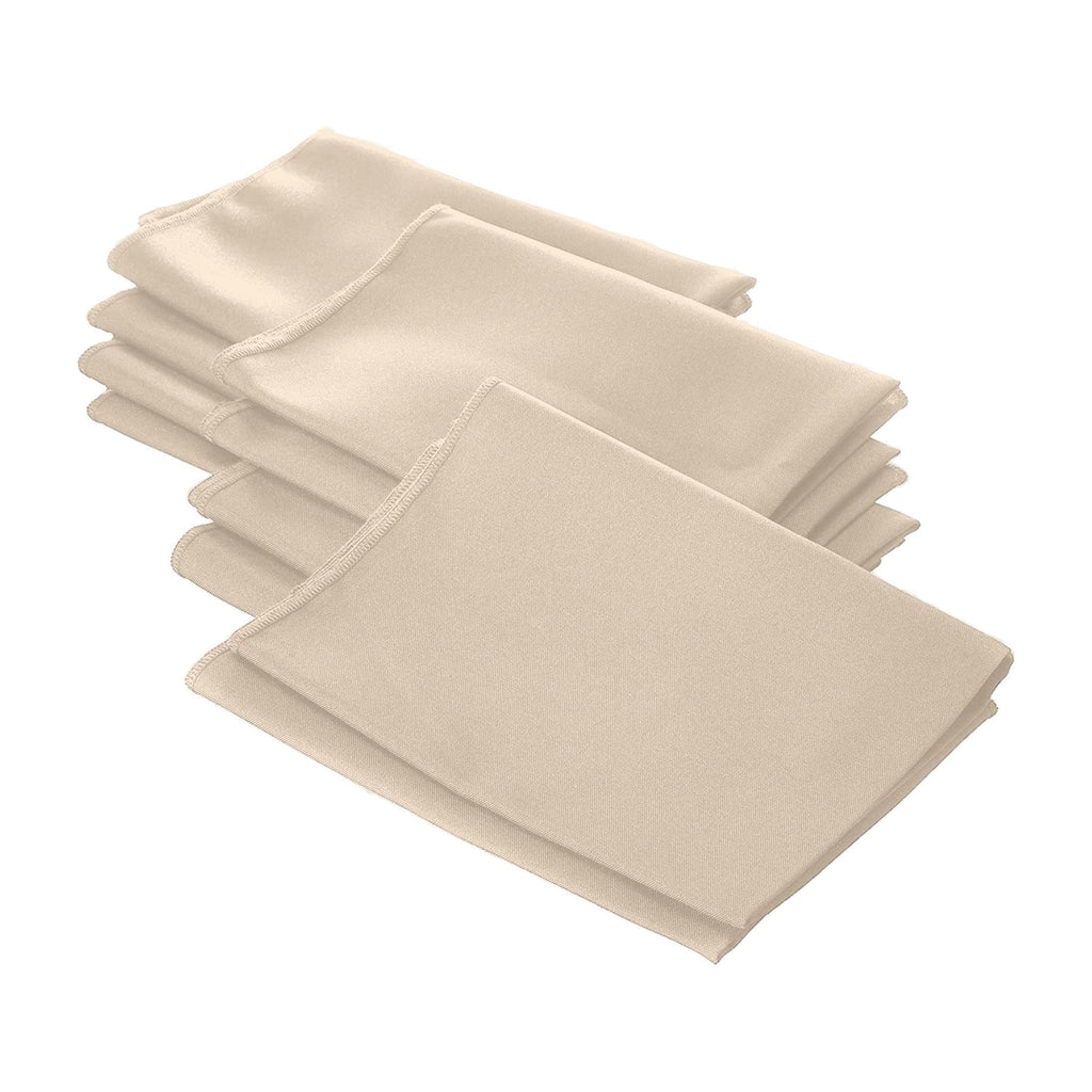 Polyester Poplin Napkin 18 by 18-Inch Pack of 10 - LA Linen