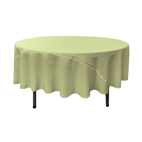 Polyester Poplin 90" Round - LA Linen