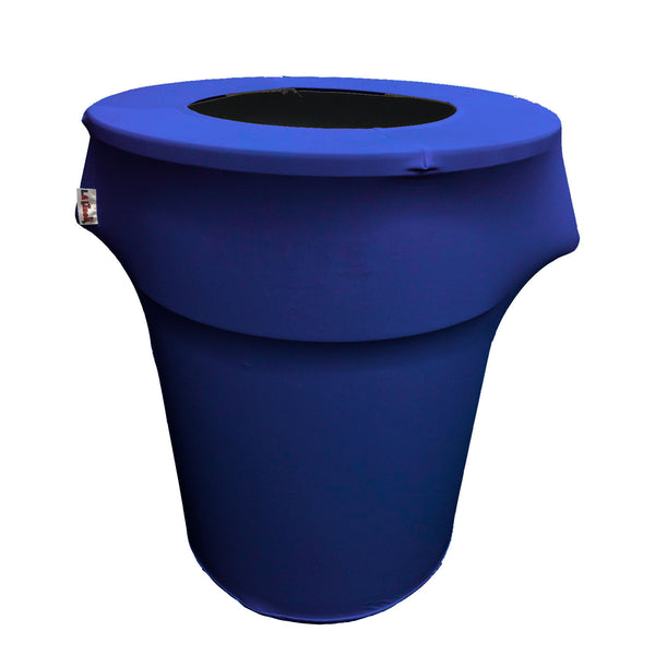 Spandex Trash Can Cover for 55-Gallon - LA Linen