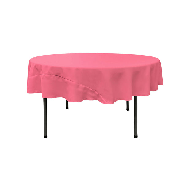 Polyester Poplin 72" Round - LA Linen