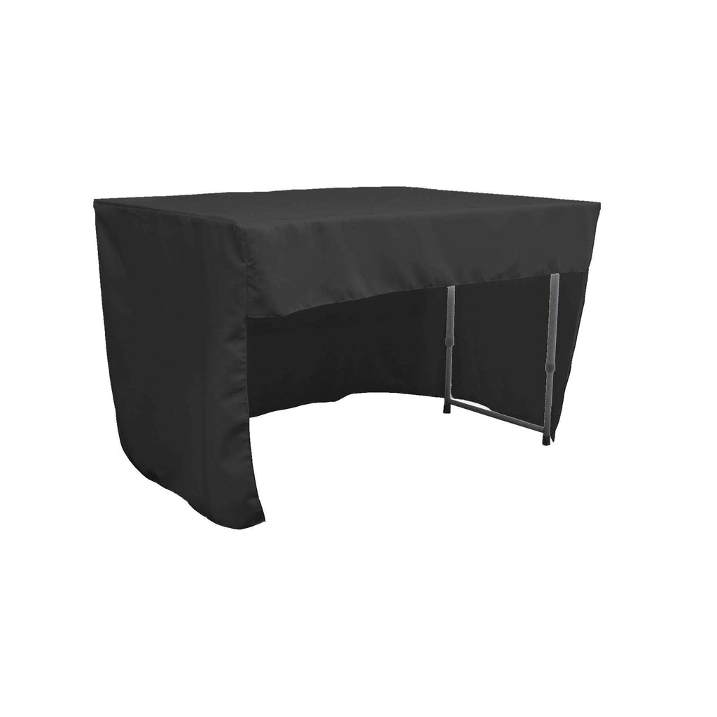 Open Back Polyester Poplin Fitted Tablecloth 48