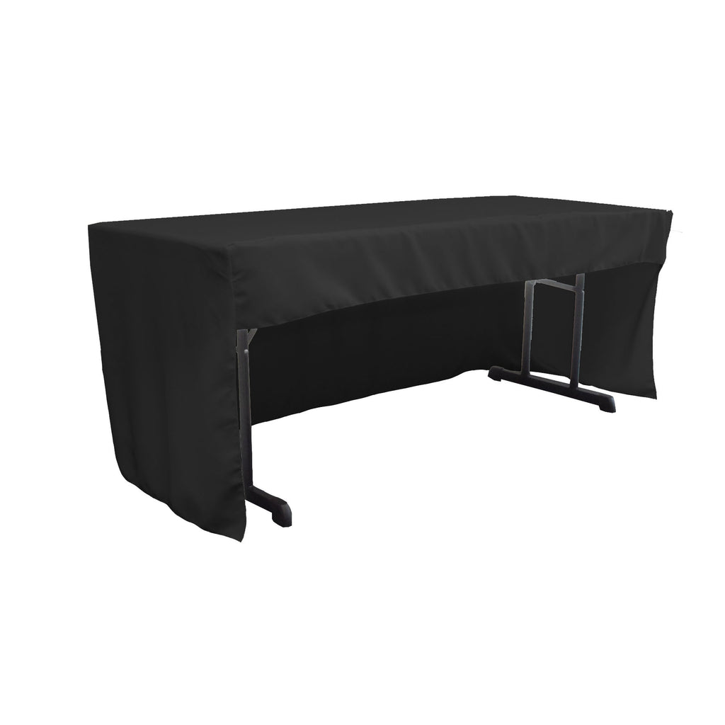 Open-Back Polyester Poplin Fitted Tablecloth 72