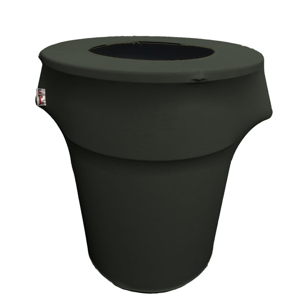 Spandex Trash Can Cover for 55-Gallon - LA Linen