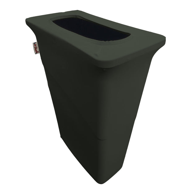 Spandex Trash Can Cover for Slim Jim 23-Gallon - LA Linen