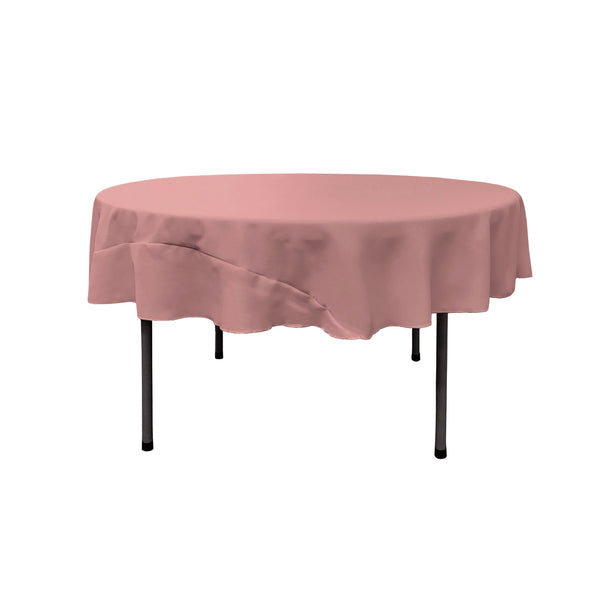 Polyester Poplin 72" Round - LA Linen