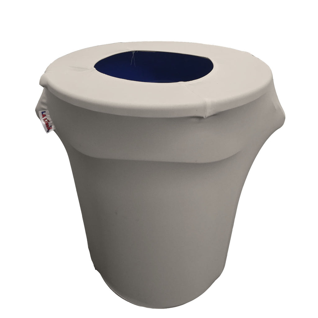 Spandex Trash Can Cover for 32-Gallon - LA Linen