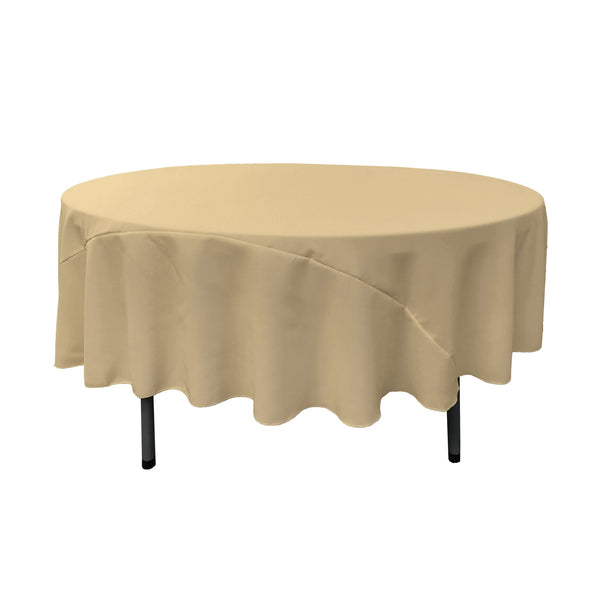 Polyester Poplin 90" Round - LA Linen