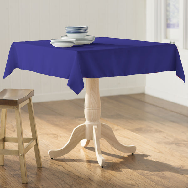 Polyester Poplin 52" x 52" Tablecloth - LA Linen