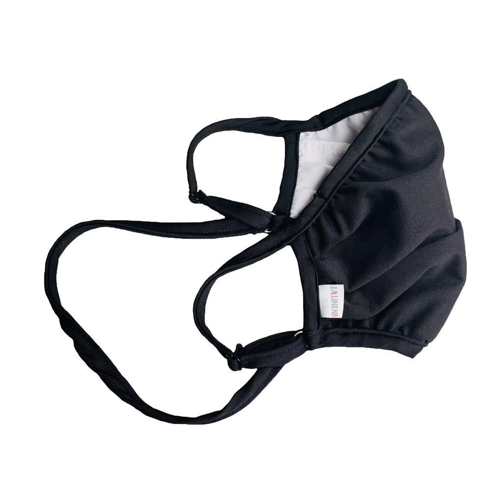 LA Linen Supreme Mask 9x9 Black