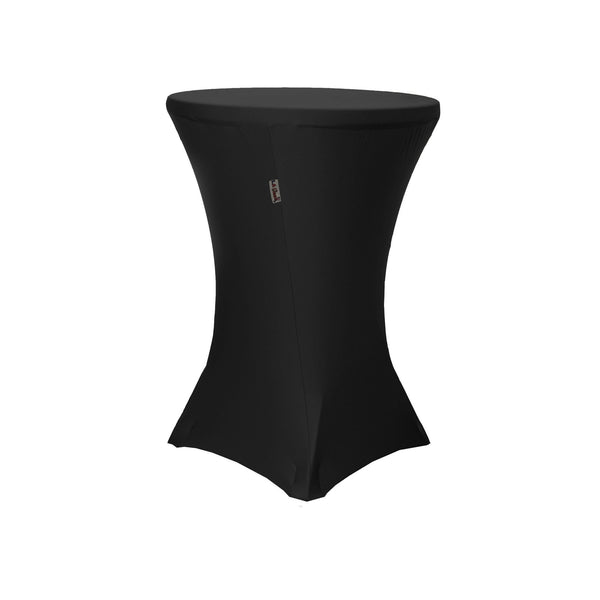 36 " Round, 42" High, Cocktail Bar Stretch Spandex Tablecloth - LA Linen