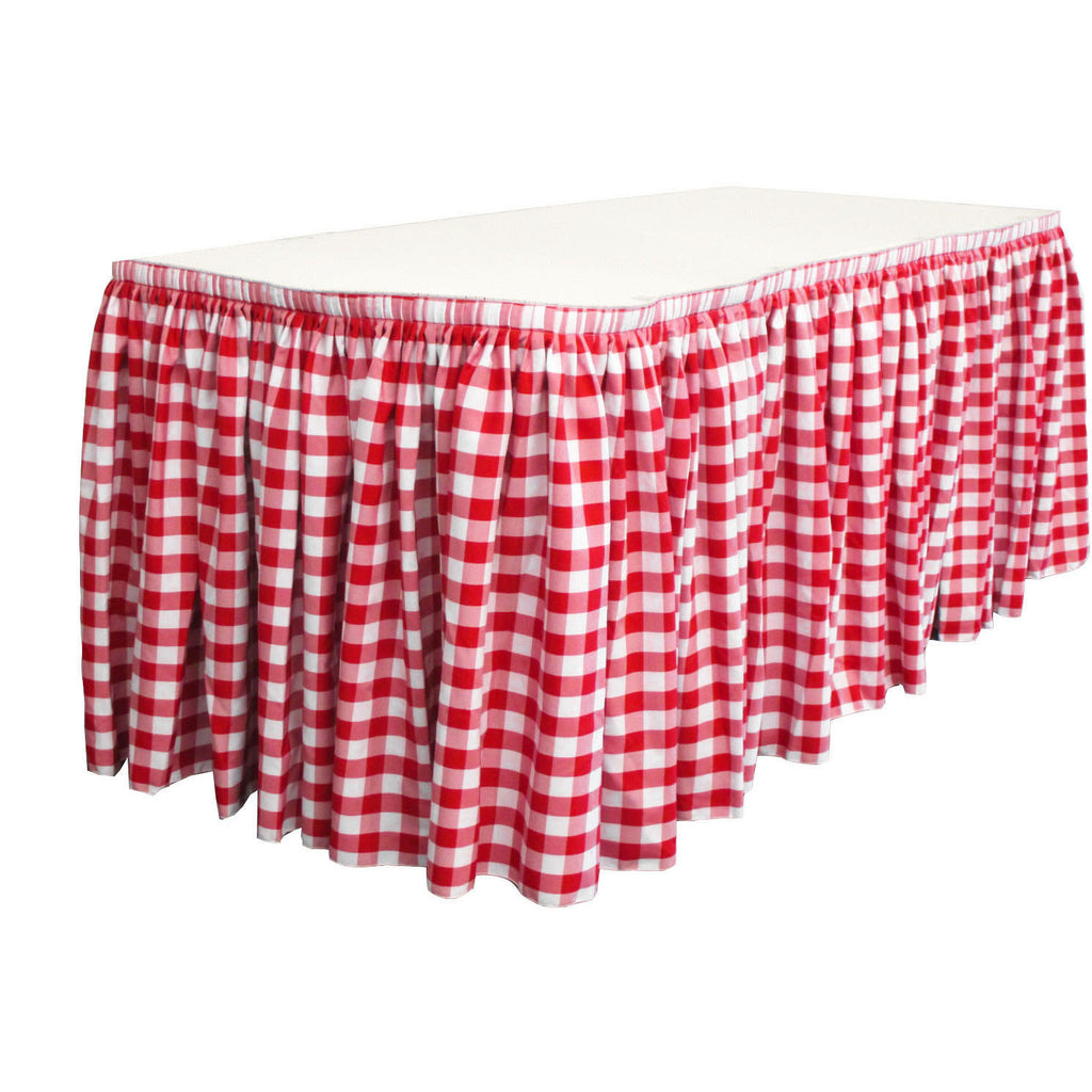Checkered Polyester 17' x 29
